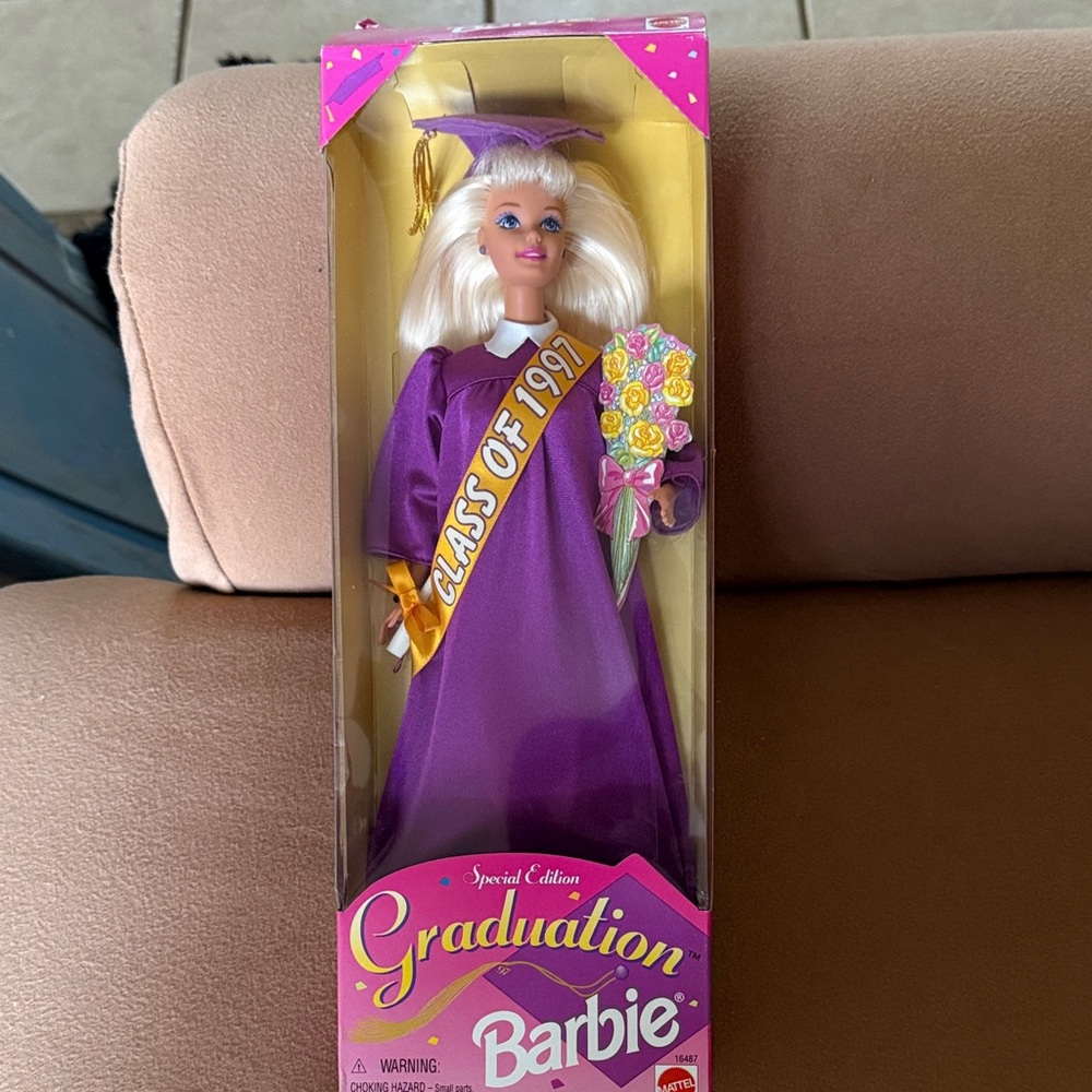 Barbie Graduation Doll in Purple with Sash